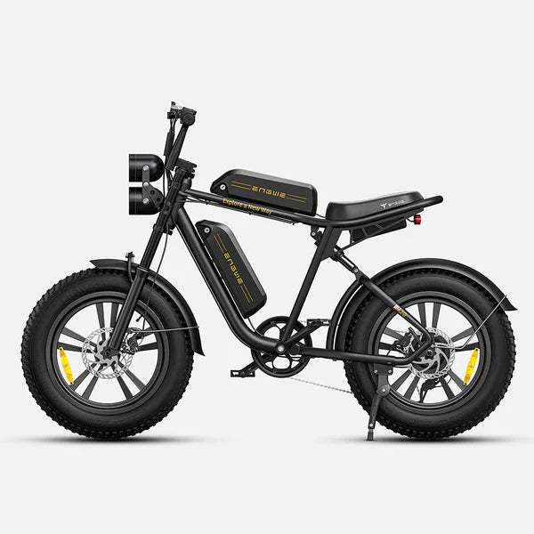 Engwe M20 750W Fat Tire Electric Mountain Bike – Dual Batteries, 28MPH Speed, 93-Mile Range