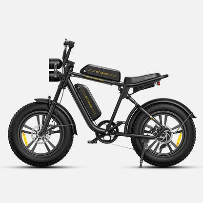 Engwe M20 750W Fat Tire Electric Mountain Bike – Dual Batteries, 28MPH Speed, 93-Mile Range