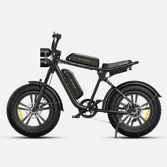Engwe M20 750W Fat Tire Electric Mountain Bike – Dual Batteries, 28MPH Speed, 93-Mile Range
