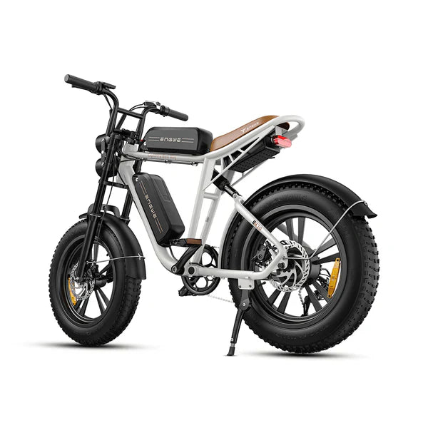 Engwe M20 750W Fat Tire Electric Mountain Bike – Dual Batteries, 28MPH Speed, 93-Mile Range