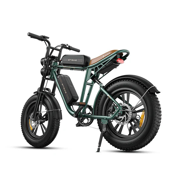 Engwe M20 750W Fat Tire Electric Mountain Bike – Dual Batteries, 28MPH Speed, 93-Mile Range
