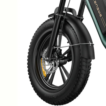 Engwe M20 750W Fat Tire Electric Mountain Bike – Dual Batteries, 28MPH Speed, 93-Mile Range