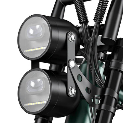 Engwe M20 750W Fat Tire Electric Mountain Bike – Dual Batteries, 28MPH Speed, 93-Mile Range