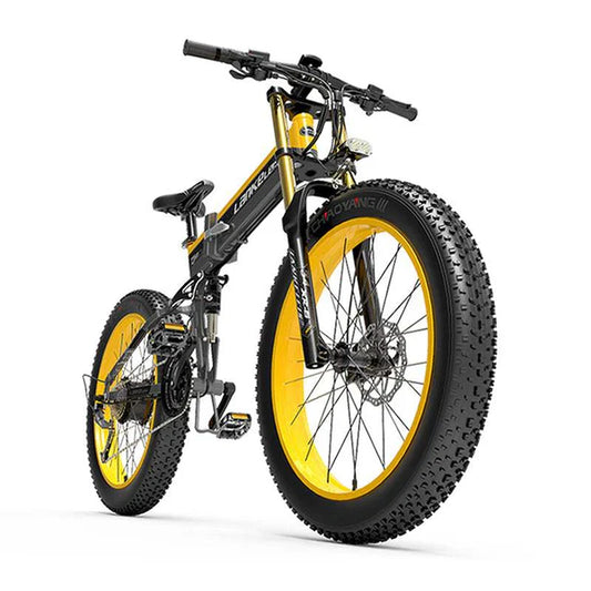 Lankeleisi XT750 Plus – 1000W Foldable Fat Tire Electric Mountain Bike