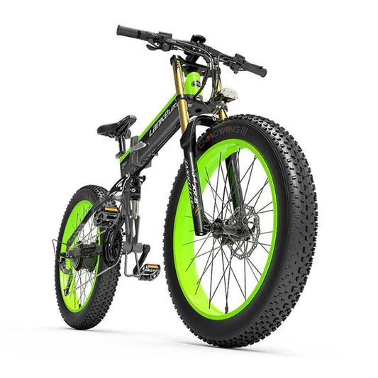 Lankeleisi XT750 Plus – 1000W Foldable Fat Tire Electric Mountain Bike