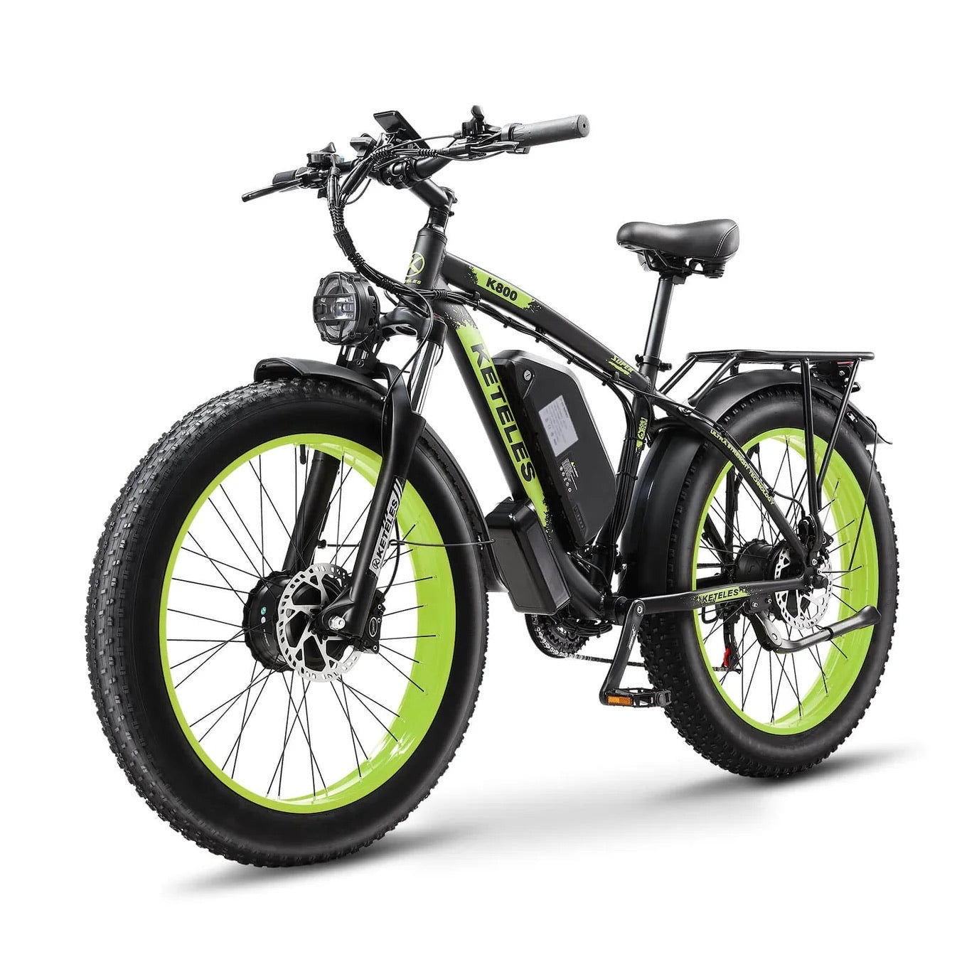 KETELES  Electric Bike K800 2000W Dual Motor 48V23Ah Mountain