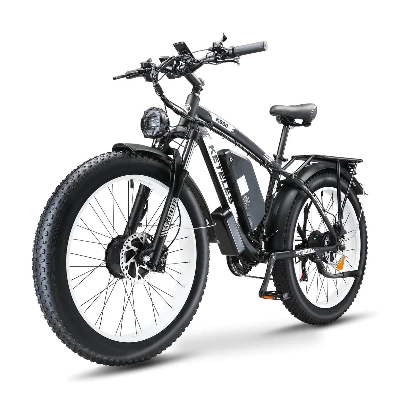 KETELES  Electric Bike K800 2000W Dual Motor 48V23Ah Mountain