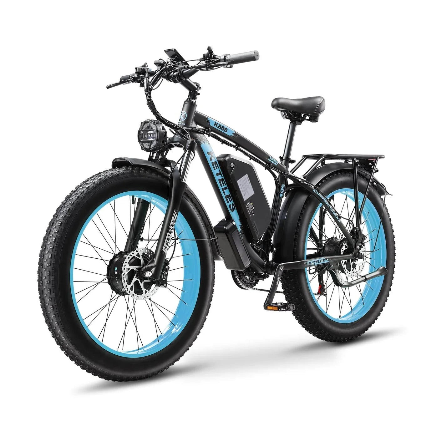 KETELES  Electric Bike K800 2000W Dual Motor 48V23Ah Mountain