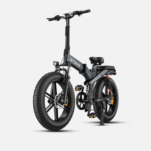 Engwe X20 750W Foldable Fat Tire Electric Bike with Dual Batteries