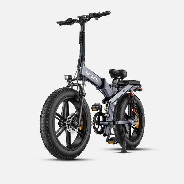 Engwe X20 750W Foldable Fat Tire Electric Bike with Dual Batteries