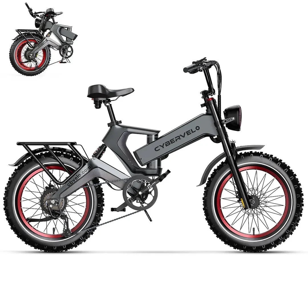 CyberVelo EK6 Up to 100Mile, 35mph